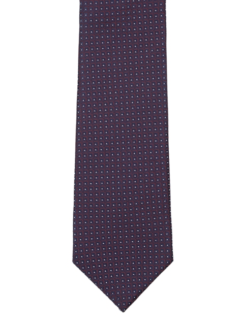 

Park Avenue Blue & White Printed Broad Tie