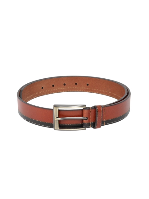 

Park Avenue Men Tan Solid Leather Belt