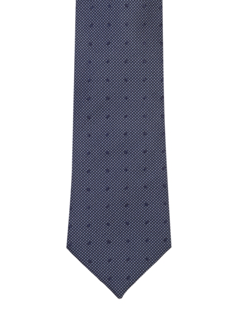 

Park Avenue Men Blue Woven Design Symphony Broad Tie
