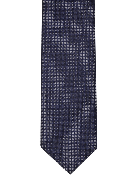 

Park Avenue Men Navy Blue Woven Design Broad Tie