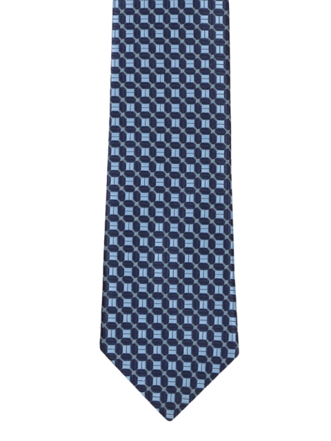 

Park Avenue Blue Woven Design Broad Tie