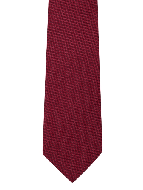 

Park Avenue Men Maroon Woven Design Broad Tie