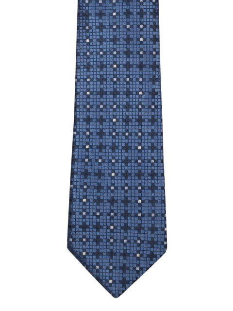 

Park Avenue Blue Woven Design Broad Tie