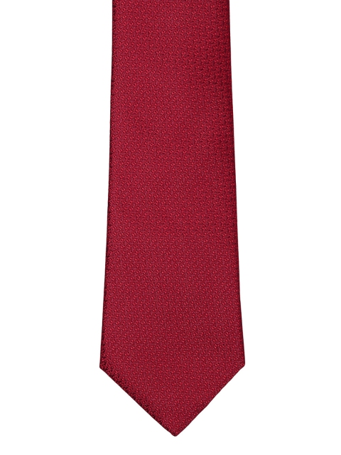 

Park Avenue Maroon Woven Design Broad Tie