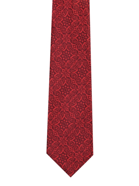 

Park Avenue Men Maroon Woven Design Symphony Broad Tie
