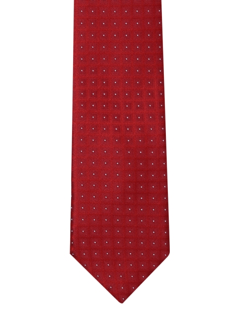 

Park Avenue Men Maroon Woven Design Broad Tie