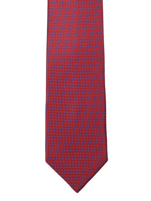 

Park Avenue Men Red & Blue Woven Design Broad Tie