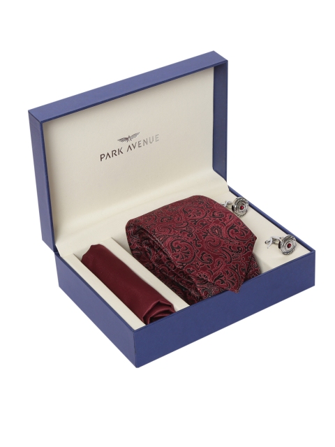 

Park Avenue Men Accessory Gift Set, Red