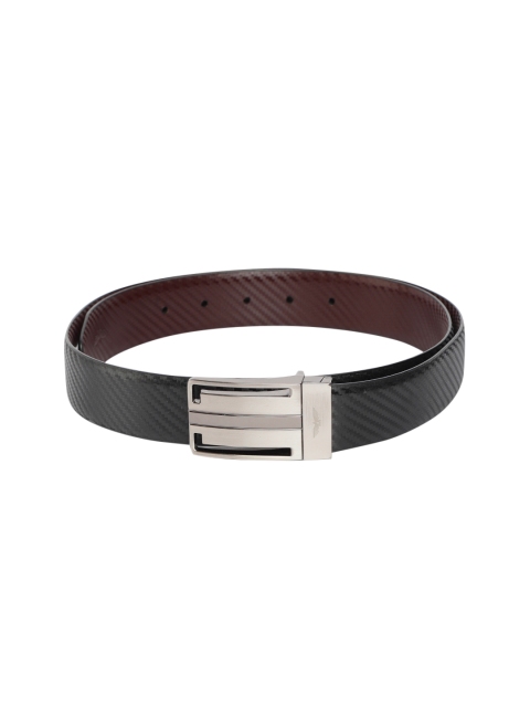 

Park Avenue Men Black & Brown Solid Reversible Leather Belt