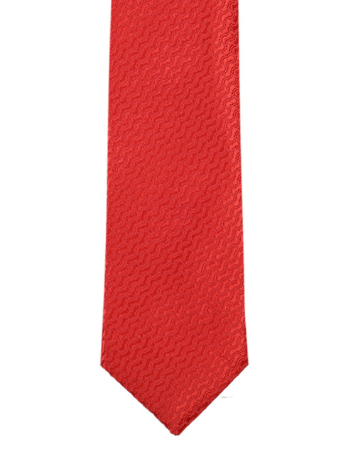 

Park Avenue Men Red Solid Broad Tie