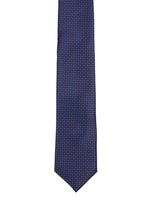 

Park Avenue Navy Blue Woven Design Broad Tie