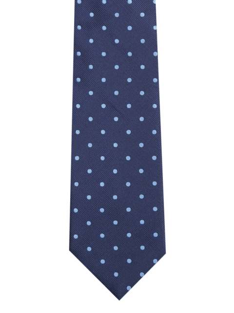 

Park Avenue Blue & Navy Blue Woven Design Broad Tie