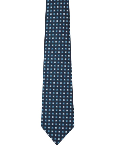 

Park Avenue Men Blue & White Woven Design Broad Tie