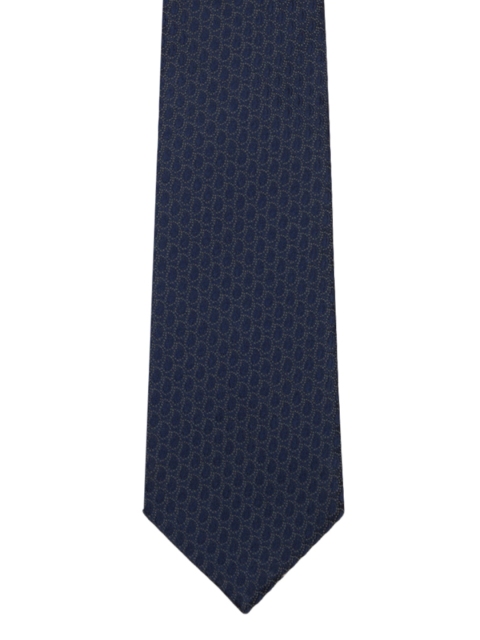 

Park Avenue Navy Blue Woven Design Broad Tie