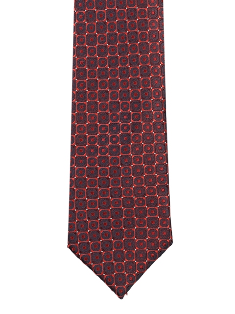 

Park Avenue Men Maroon Woven Design Broad Tie