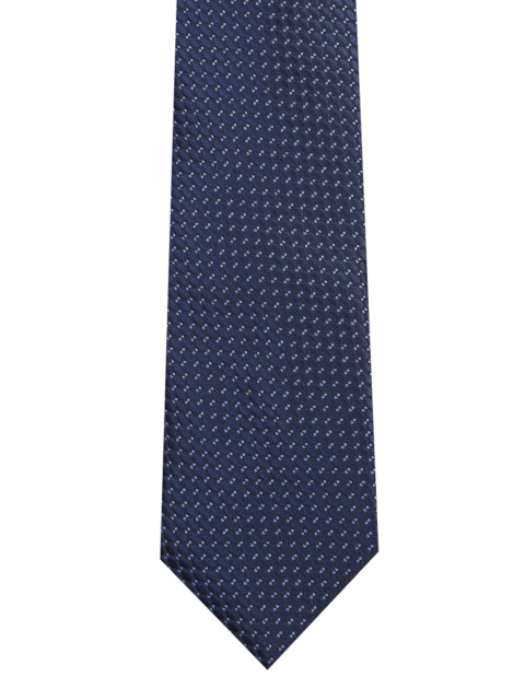 

Park Avenue Navy Blue & Blue Woven Design Broad Tie