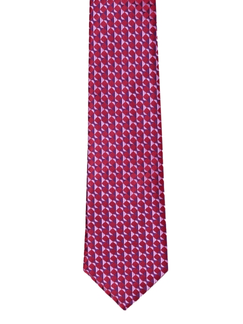 

Park Avenue Men Maroon & Purple Woven Design ZIPPER Broad Tie