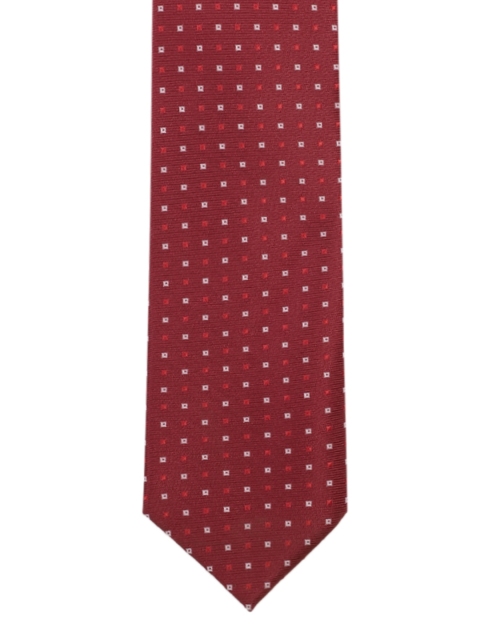 

Park Avenue Men Maroon Woven Design Symphony Broad Tie