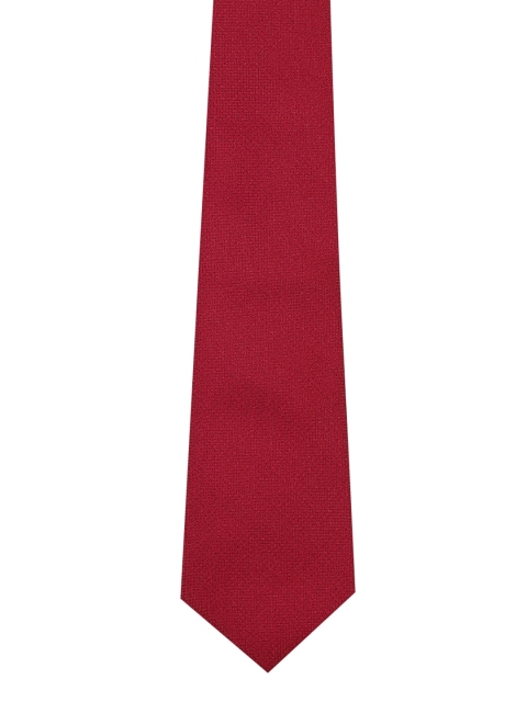 

Park Avenue Men Maroon Solid ZIPPER Broad Tie