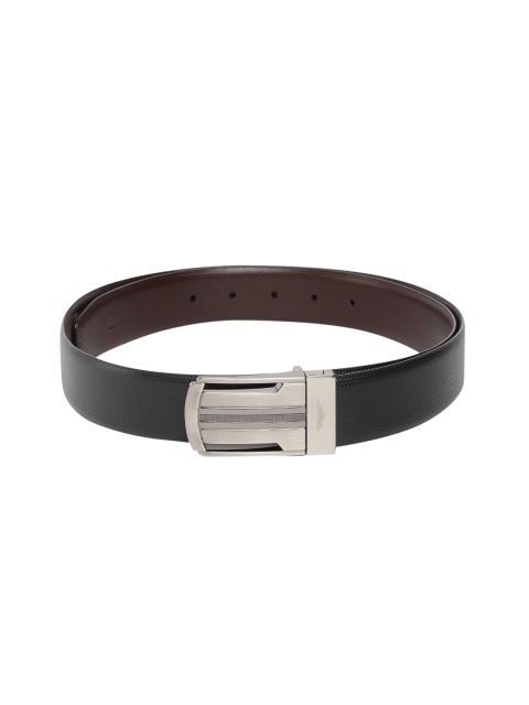 

Park Avenue Men Black & Brown Solid Reversible Leather Belt