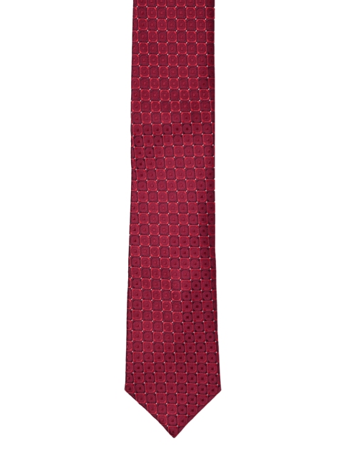 

Park Avenue Men Maroon Woven Design Broad Tie