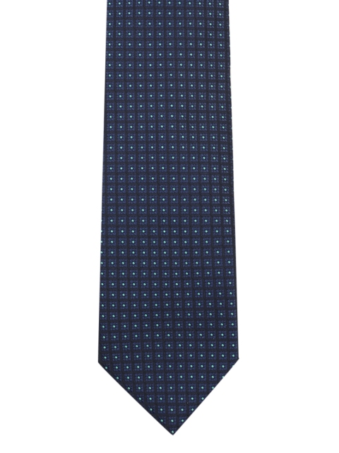 

Park Avenue Men Navy Blue Woven Design Broad Tie
