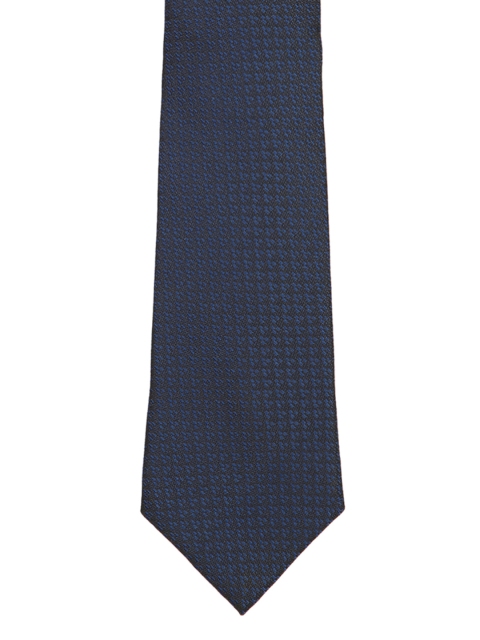 

Park Avenue Men Navy Blue Woven Design Broad Tie