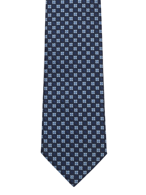 

Park Avenue Navy Blue Woven Design Broad Tie