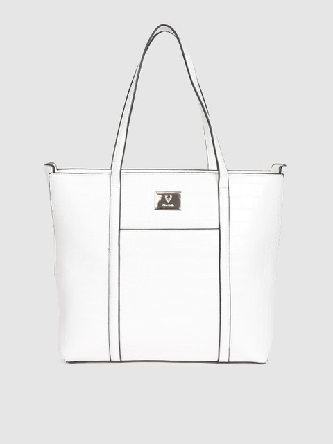 

Allen Solly White Textured Shoulder Bag