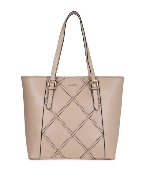 

Allen Solly Beige Self Design Shoulder Bag