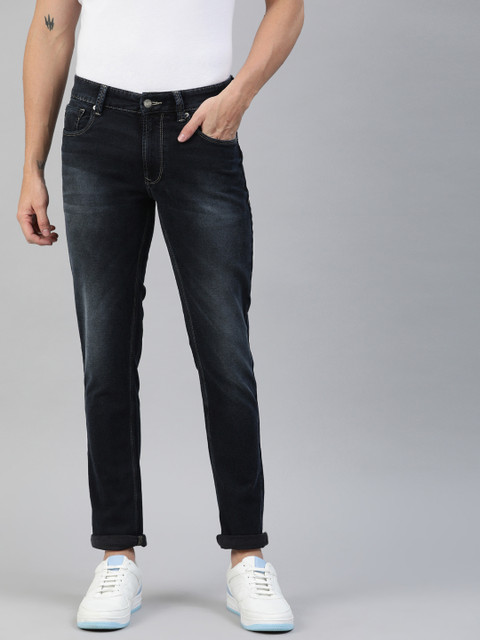 

SPYKAR Men Blue Slim Fit Low-Rise Clean Look Jeans