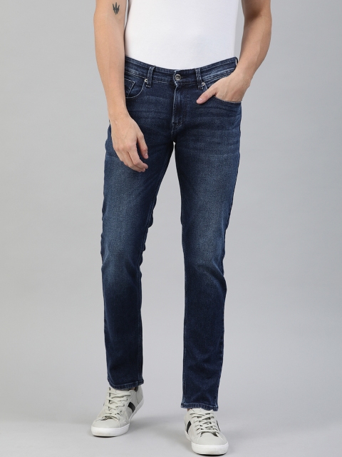 

SPYKAR Men Blue Skinny Fit Low-Rise Clean Look Stretchable Jeans