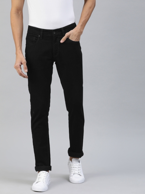 

SPYKAR Men Black Skinny Fit Low-Rise Clean Look Jeans