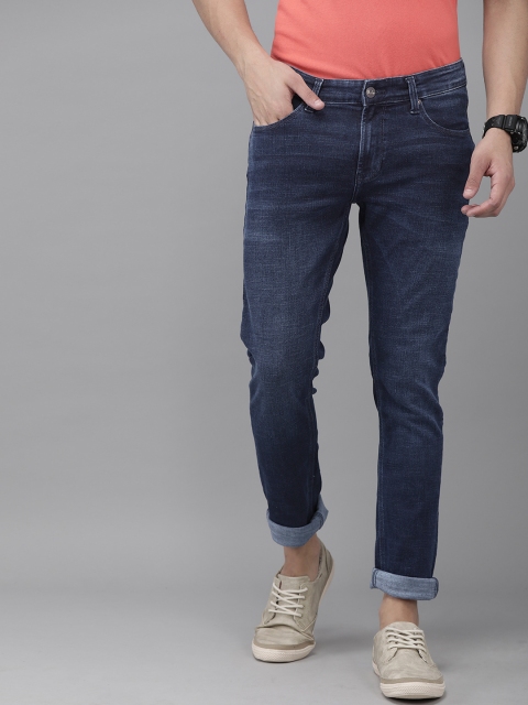 

SPYKAR Men Blue Skinny Fit Low-Rise Clean Look Stretchable Jeans