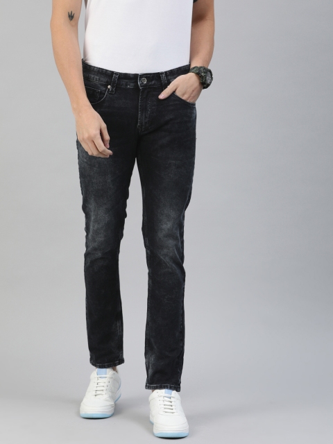 

SPYKAR Men Charcoal Grey Skinny Fit Low-Rise Clean Look Stretchable Jeans
