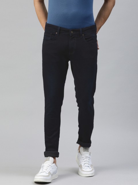 

SPYKAR Men Blue Super Skinny Fit Low-Rise Clean Look Stretchable Jeans