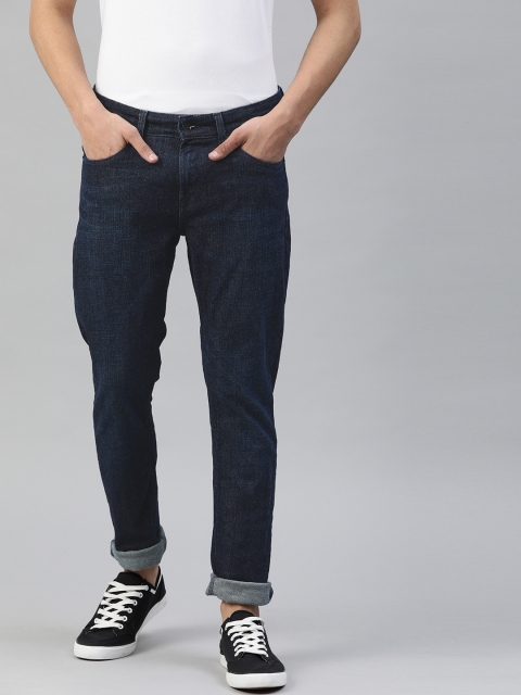 

SPYKAR Men Blue Skinny Fit Low-Rise Clean Look Stretchable Jeans