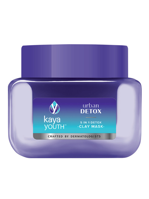

Kaya Youth Urban Detox 5 in 1 Clay Face Mask-45 g, Blue