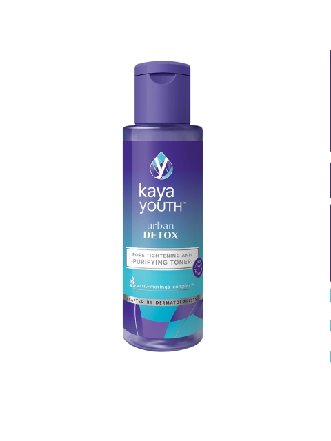 

Kaya Youth Urban Detox Purifying and Pore Tightening Toner 100ml, Blue