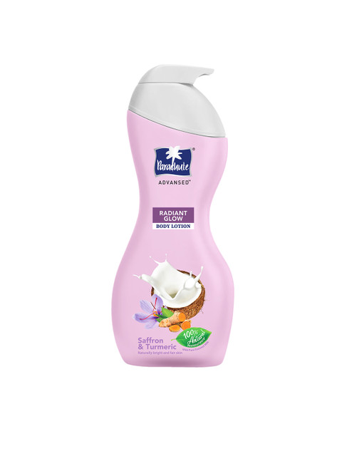 

Parachute Advansed Radiant Glow Body Lotion with Saffron & Turmeric 400 ml, Blue