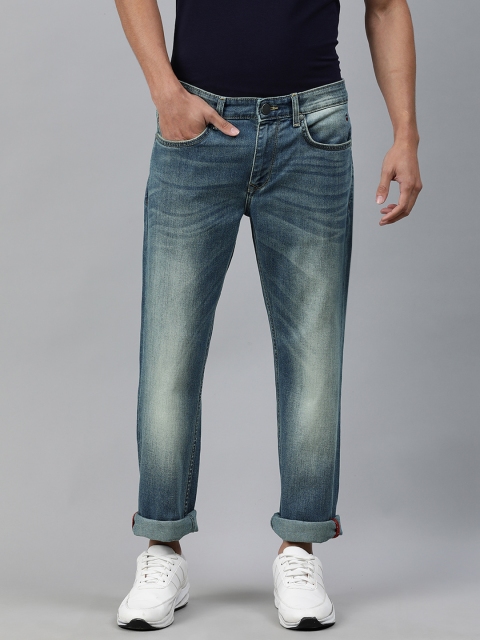 

Louis Philippe Jeans Men Blue Slim Fit Low-Rise Clean Look Stretchable Jeans