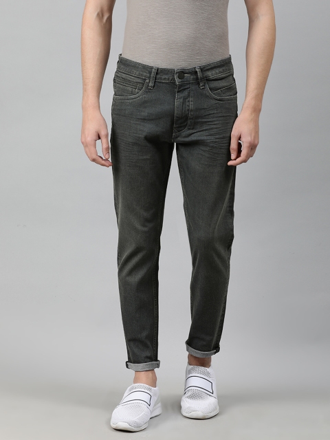 

Louis Philippe Jeans Men Grey Smart Fit Low-Rise Clean Look Stretchable Jeans