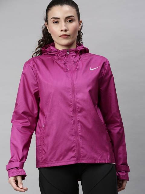 

Nike Women Purple AS W NK Sporty Jacket