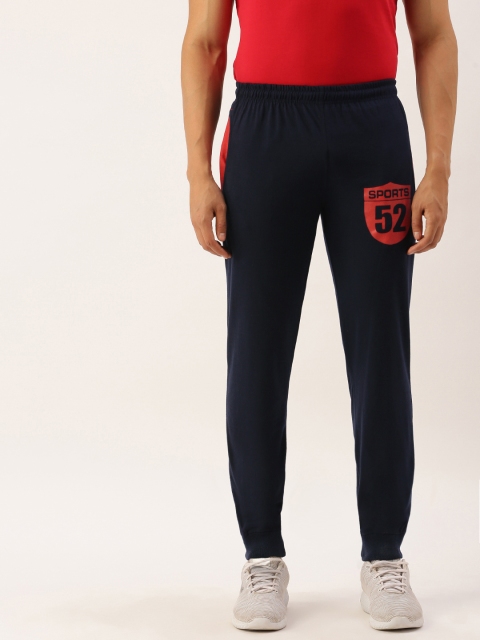

Sports52 wear Men Navy Blue Solid Joggers