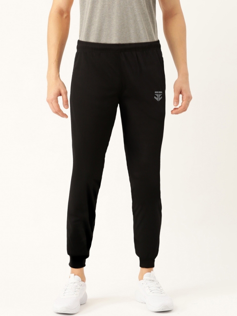 

Sports52 wear Men Black Solid Joggers