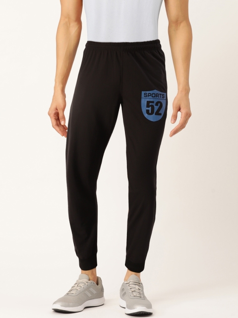 

Sports52 wear Men Black Solid Joggers