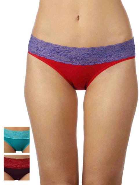 

Triumph Women Pack of 3 Briefs 756I011, Red