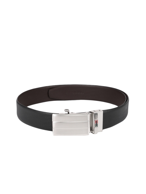 

Peter England Men Black & Brown Solid Reversible Belt