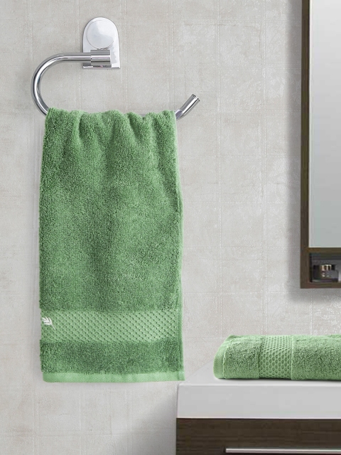 

Portico New York Therapia Green Cotton Set of 2 Hand Towels
