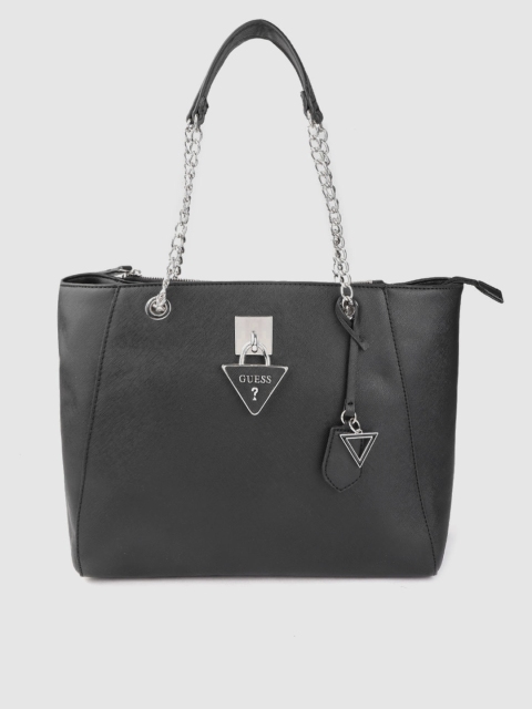 

GUESS Black Solid Shoulder Bag